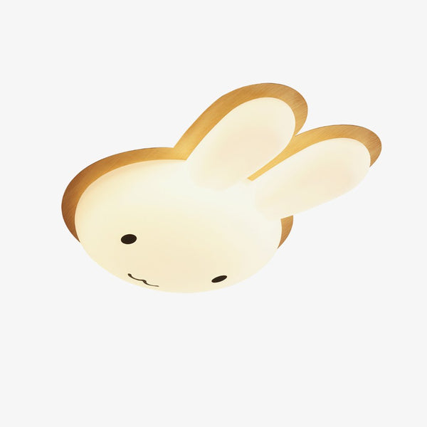Cartoon White Rabbit Ceiling Lamp