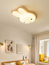 Cartoon White Rabbit Ceiling Lamp