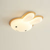 Cartoon White Rabbit Ceiling Lamp