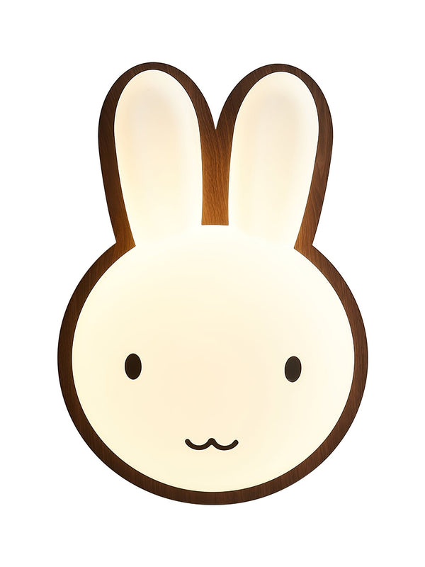 Cartoon White Rabbit Ceiling Lamp