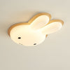 Cartoon White Rabbit Ceiling Lamp