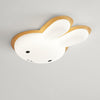 Cartoon White Rabbit Ceiling Lamp