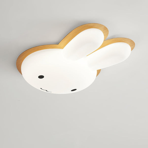 Cartoon White Rabbit Ceiling Lamp