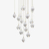 Ceramic Flower Pendant Light
