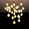 Ceramic Flower Pendant Light