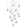 Ceramic Flower Pendant Light