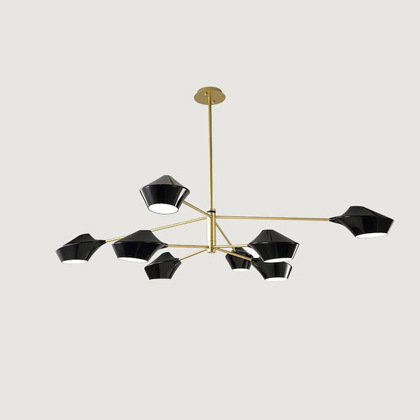 Charming Modern Hexagonal Chandelier