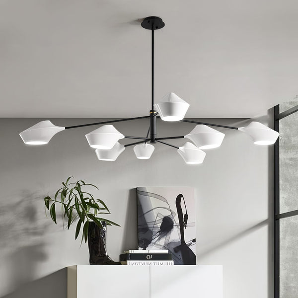 Charming Modern Hexagonal Chandelier
