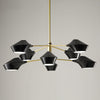 Charming Modern Hexagonal Chandelier