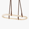 Circle Alabaster Chandelier