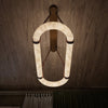 Circle Alabaster Chandelier