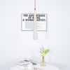 Concrete Pleated Pendant Lamp