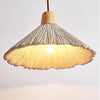 Concrete Pleated Pendant Lamp