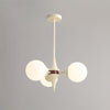 Cream Ball Chandelier