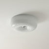 Cream Pudding Ceiling Lamp