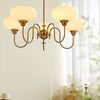 Creamy Persimmon Chandelier