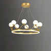 Crown Brass Chandelier