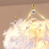 Crown Feather Pendant Light