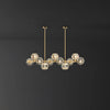 Crystal Glass Ball Chandelier