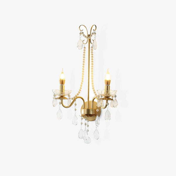 Crystal Pearl Wall Lamp