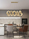 Curved Led Chandelier