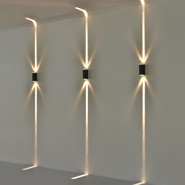 Cylindrical Outdoor Wall Light