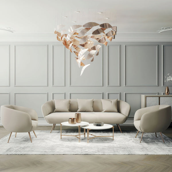 Bennett Crown-Shaped Ceiling Light