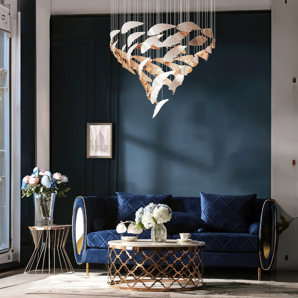 Bennett Crown-Shaped Ceiling Light