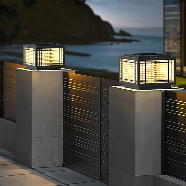 Deck Solar Outdoor Post Light