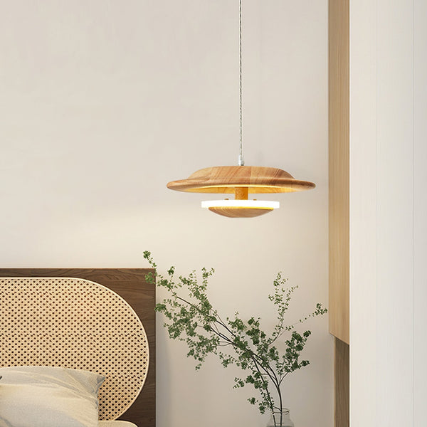 Dome Wood Pendant Lamp