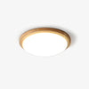 Drum Wood Ceiling Lamp