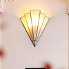 Elowen Deco Wall Sconce – Art Deco Opal Glass & Metal Lighting