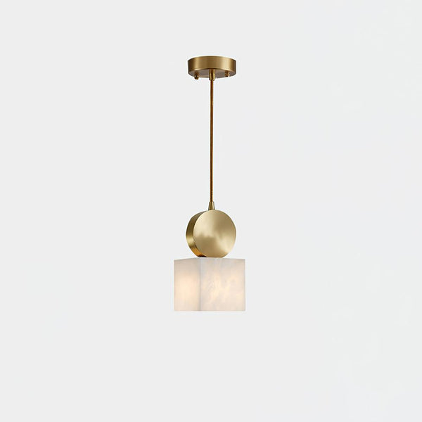 Etruscan Aabaster Pendant Light