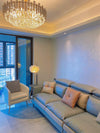 Feather Drawer Floor Lamp