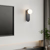 Flat Base Globe Sconce