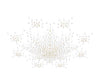 Floating Leaves Chandelier Ceiling Light Fixture
