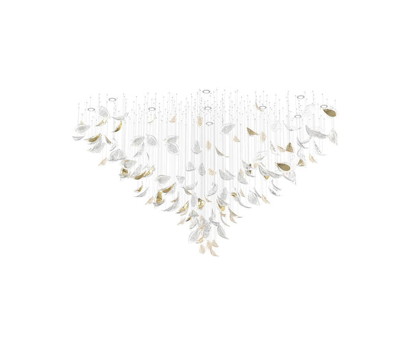 Floating Leaves Chandelier Ceiling Light Fixture