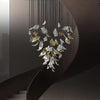 Floating Leaves Chandelier Ceiling Light Fixture