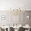 Floating Leaves Chandelier Ceiling Light Fixture