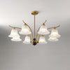 Flora Brass Chandelier