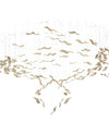 Fluttering Leaf Ceiling Chandelier Light Fixture