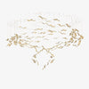 Fluttering Leaf Ceiling Chandelier Light Fixture