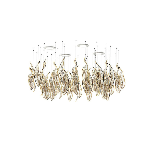 Fluttering Leaf Ceiling Chandelier Light Fixture
