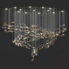 Fluttering Leaf Ceiling Chandelier Light Fixture