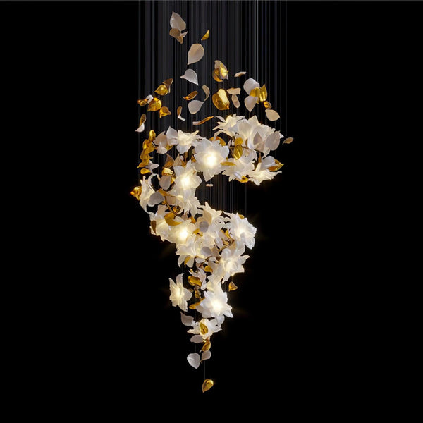 Flying Flowers Fluttering Chandelier