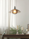 Flying Saucer Chrome Pendant Light