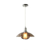 Flying Saucer Chrome Pendant Light