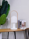 Portable Glass Charging Table Lamp