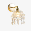 French Crystal Tassel Wall Light