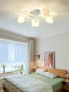 French Romantic Rose Ceiling Lamp